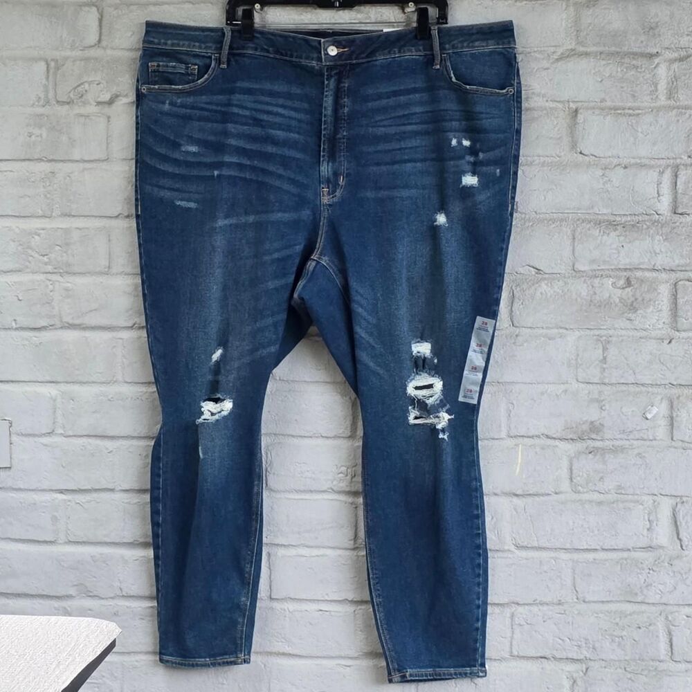 Old-navy Women's Jeans Rockstar Super Skinny Jeans Plus Size: 28